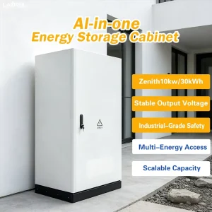 10kW 30kWh Lithium Battery Storage Cabinet with Modular Design Hot Swap for Uninterrupted Convenience Store Power Backup