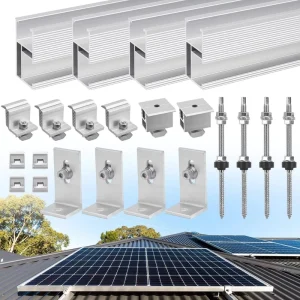 10kW Solar Roof Mounting System for Solar Roof Tiles, PV Module Bracket