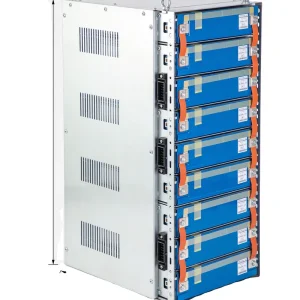 10kWh High Voltage Stacked LFP Battery 6000 Cycles Master-Slave BMS CAN/RS485 for Hybrid Inverter Solar System