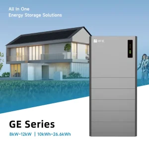 HFIE 10kWh All in One Solar Lifepo4 Battery Storage EU Version Three Phase Inverter Built for Residential Use IP 65 Battery