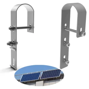 10kw Ground System DIY RV Panel Tilt Mount Aluminum Adjustable Triangle Solar Mounting