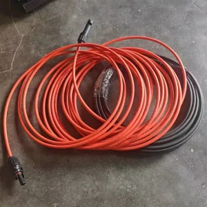 10mm2 4mm2 6mm 10mm Solar Pv Panel Power Wire Cables With Photovoltaic Connectors