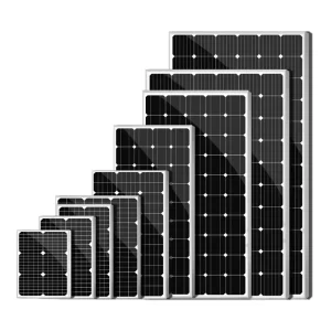 10w 20w 30w 50w 60W 100W 150W 200W 300W 12V 24V 5v光伏模块单晶迷你光伏单小型微型太阳能电池板套件