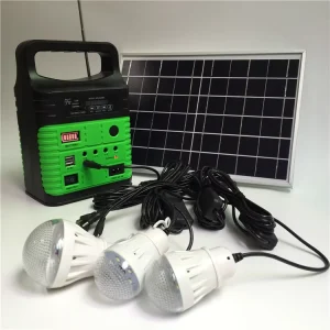 10w Led Solar Indoor Lights Lighting System for Africa Market