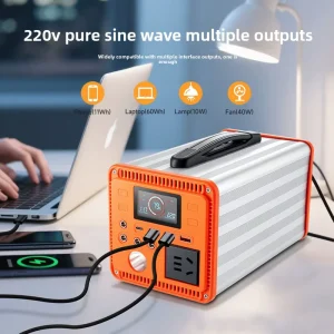 110V 400W Outdoor Portable Power Supply with Lithium Battery
