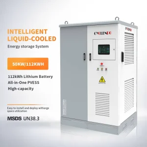 112kWh-1MWh Battery Energy Storage System Container with Solar HV Air Cooling BESS