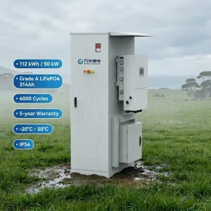 112kWh 241kWh Integrated Hybrid Solar Inverter and Energy Storage System with 314 LiFePO4 Battery