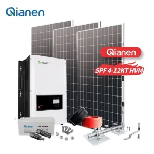 12 Kw Monocrystalline Solar Panel Off Grid System with Lithium Ion Lead Acid Battery Home New Energy MPPT Panel