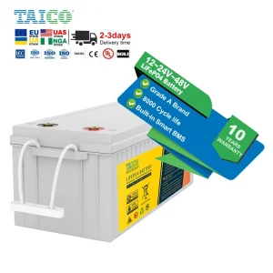 12.8V 200Ah Stackable LiFePO4 Battery Solar System 5-10Kw Home Solar Energy Storage System
