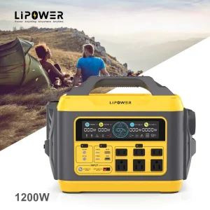 1200 Watt Portable Power Station Outdoor Camping Solar Energy Generator Charging Mobile Power Supply