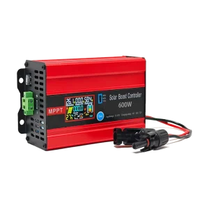 1200W DC Booster MPPT Solar Charge Controller 48V/60V/72V Adjustable 12-60V 30A PV Power Input LCD with MC-4 PV Connector