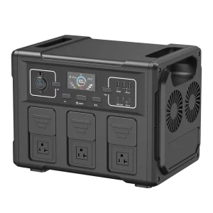 1200W Mobile Industrial Solar Power Generator Lithium Battery Home Portable Factory Direct