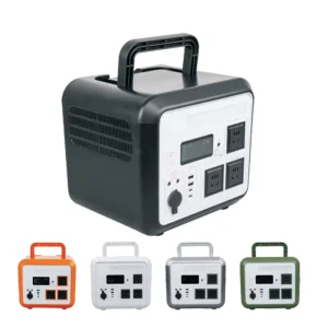 1200W Portable Outdoor Power Station Mini Solar Generator for Camping Fishing Travel Emergency Energy Storage Station