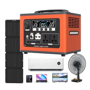 1200W Portable Power Station 1500W 2000W LiFePO4 Battery Power Station Large Capacity Solar Generator 110V 220V