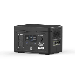1200W Portable Power Station 992Wh Outdoor Solar Generator LiFePO4 Battery Energy Storage Power Supply with AC Fast Charging