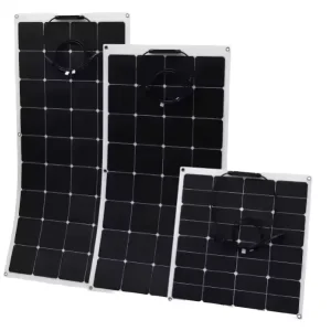 120W 240W Flexible Solar Panel 100W Alternative Lightweight for RV Boat Custom for Emergency Solar Charging OEM ODM Kit Use