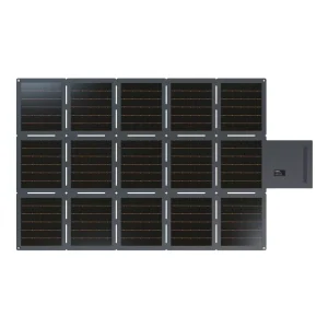 120W CIGS Foldable Solar Panel for RV, Boating, and Overlanding, Mobile Solar Generator for Fridge and Lighting