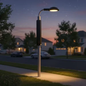 120W Hybrid AC Solar Street Light, Waterproof, LED SMD, DC, IP66, CE Certified