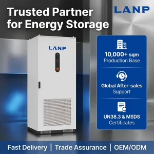 125kW 261kWh Off-Grid Hybrid Inverter High-Voltage Liquid-Cooled LFP Battery Commercial Industrial Solar Storage System Cabinet