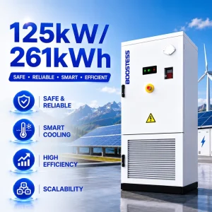 125kw/261kwh Grid connected C&l Microgrid Industrial & Commercial Container Bess Solar Battery Energy Storage System