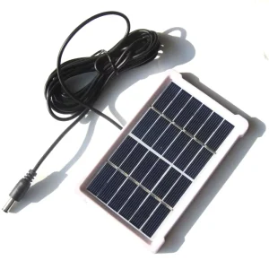 125x78mm 12-Piece Polycrystalline Solar Panel, 6V 160mA 1W, 19-20% Efficiency, Glass-Laminated