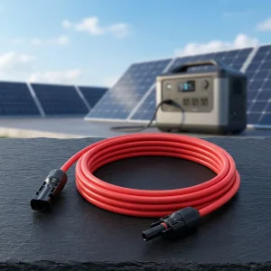 12AWG 4mm2 Copper XLPE Insulated PVC Jacket High Voltage IP65 Solar Connector Cable Male/Female Single Head Outdoor Energy