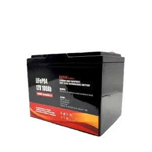 12V 100Ah Solar Lithium Battery LiFePO4 Home and Uninterruptible Power Supply Energy Storage 6000 Cycles