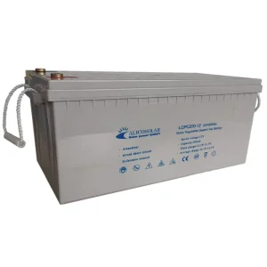 12V 200Ah Deep Cycle Gel Solar Battery for Off Grid Solar Panel System CE Replacement Battery 50kg