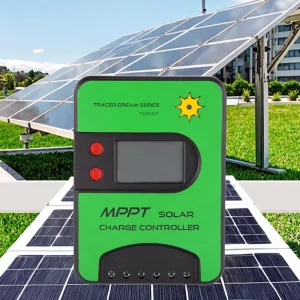 12V/24V 15A MPPT Hybrid Solar Charge Controller, LCD+LED Display, 190W-1000W Max, 3-Year Warranty