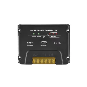 12V/24V 20A Solar Panel Battery Regulator MPPT Solar Charge Controller with 5V/1A USB