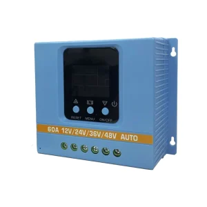 12V 24V 36V 48V Dual USB PWM Solar Charge Controller 40A 60A with LCD and Automatic Recognition