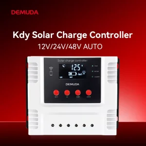12V 24V 48V Automatic Battery Charger 10A 20A 30A 40A 50A 60A Dual USB PWM Solar Charge Controller with WiFi App