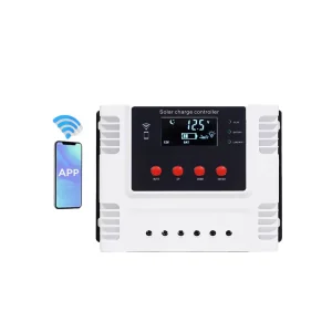 12V 24V 48V Battery Charger Regulator 10A 20A 30A 40A 50A 60A Dual USB MPPT Solar Controller with WiFi App