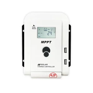 12V 24V Auto Mppt Regulator Solar Control 10A 20A 30A 40A 50A 60A Wifi Lifepo4 Hybrid Solar Panel Battery Charge Controller