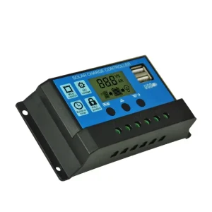 12V 24V Auto Solar Charge Controller 10A 20A 30A PWM Solar Controller