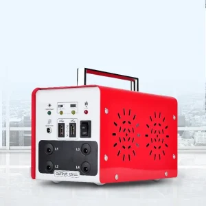 12V DC Solar Lighting System for Home and Outdoor Use with Emergency LED Power System