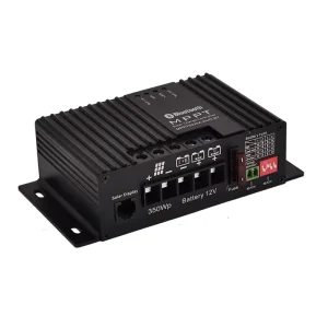 12V Dual Battery & Bluetooth MPPT Solar Charge Controller Max 165W Charger for LiFePO4 AGM GEL