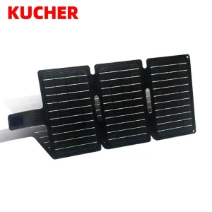 12W Foldable Solar Panel Portable USB Solar Charger 22% Efficiency Monocrystalline Solar Bag for Mobile Phone Camping Hiking