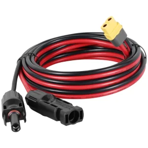 12awg XT60 to Solar Panel Connector Cable High Current Weatherproof Adapter Wire