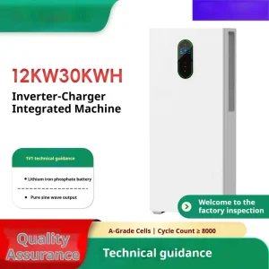 12kW 30kWh Home Integrated PV Inverter storage System Off grid Rooftop Solar Generator