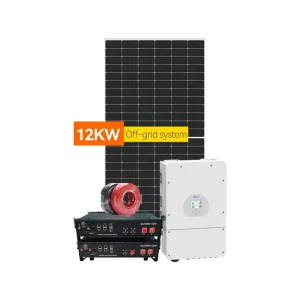 12kw off Grid Solar System 110v 120v Split Phase 15kw 20kw with Storage Set