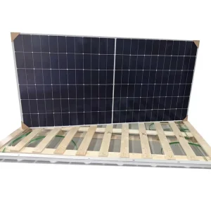 144W HPBC Bifacial 630 650W Dual Glass BC Full Black Solar Panels 24.1% Efficiency HPBC Back Contact Module for Solar Projects