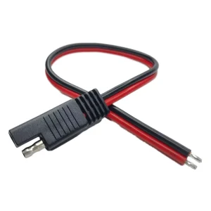 14AWG SAE Connector Pigtail Cable Assembly and Polarity-Reverse Charging Adapter Wire Harness for Solar Panel