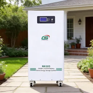 14kWh 51.2V 280Ah LiFePO4 Energy Storage Battery with BMS and CAN Communication Floor-Mounted Off-Grid Home Use