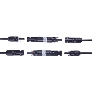 光伏太阳能保险丝连接器 1500V DC 15A 20A 30A 太阳能电缆光伏保险丝连接器