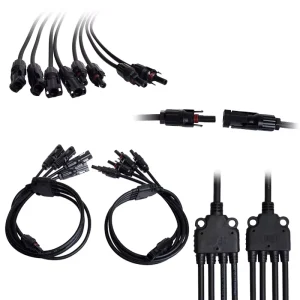 1500V IP68 Waterproof Solar PV Connector Male Female for 2.5mm² 4mm² 6mm² Solar Cable Connection