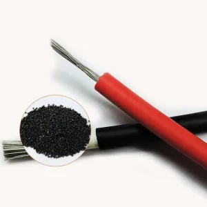 1500V XLPE 太阳能电池板连接线 太阳能直流电缆 H1Z2Z2 K 1X4mm² 镀锡铜绝缘光伏太阳能电缆