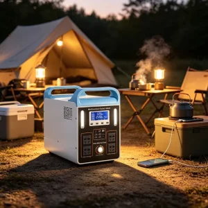 1500W 1664Wh LiFePO4 Portable Power Station Solar Generator for Home Backup
