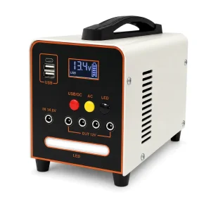 150W 192Wh LiFePO4 Portable Power Station Solar Generator with MPPT Controller for Camping RV Car & Outdoor Off-Grid Use