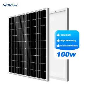 定制150W Sunpower单晶太阳能电池板玻璃前盖欧洲库存36 60电池12V 24V 100W 150W 160W 200W 270W